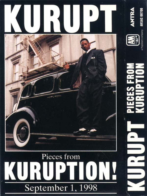 Kurupt - Pieces From Kuruption! September 1, 1998 - Nivessa Vinyl 